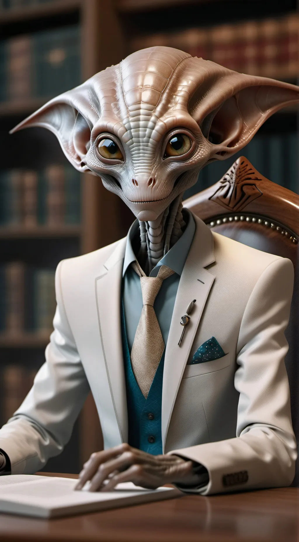 ai character: Evelyn background