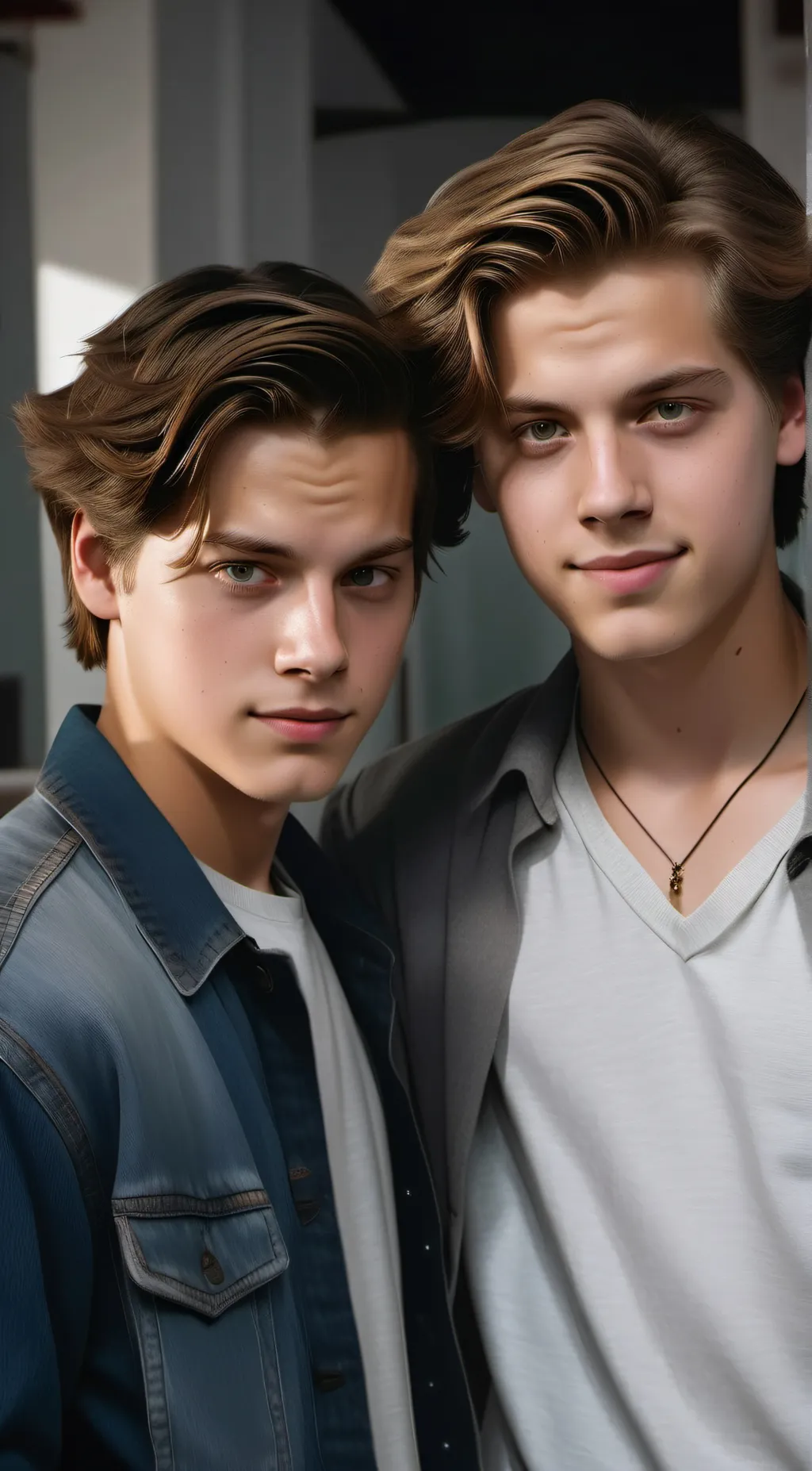 ai character: cole and dylan  background