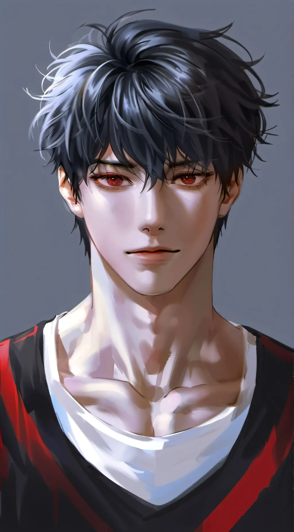 ai character: Hideyuki  background