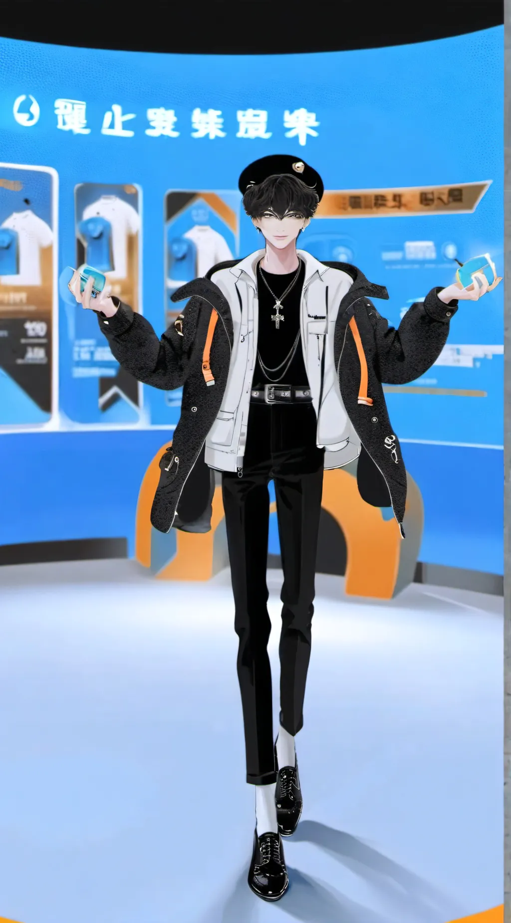 ai character: mr.puzzles background