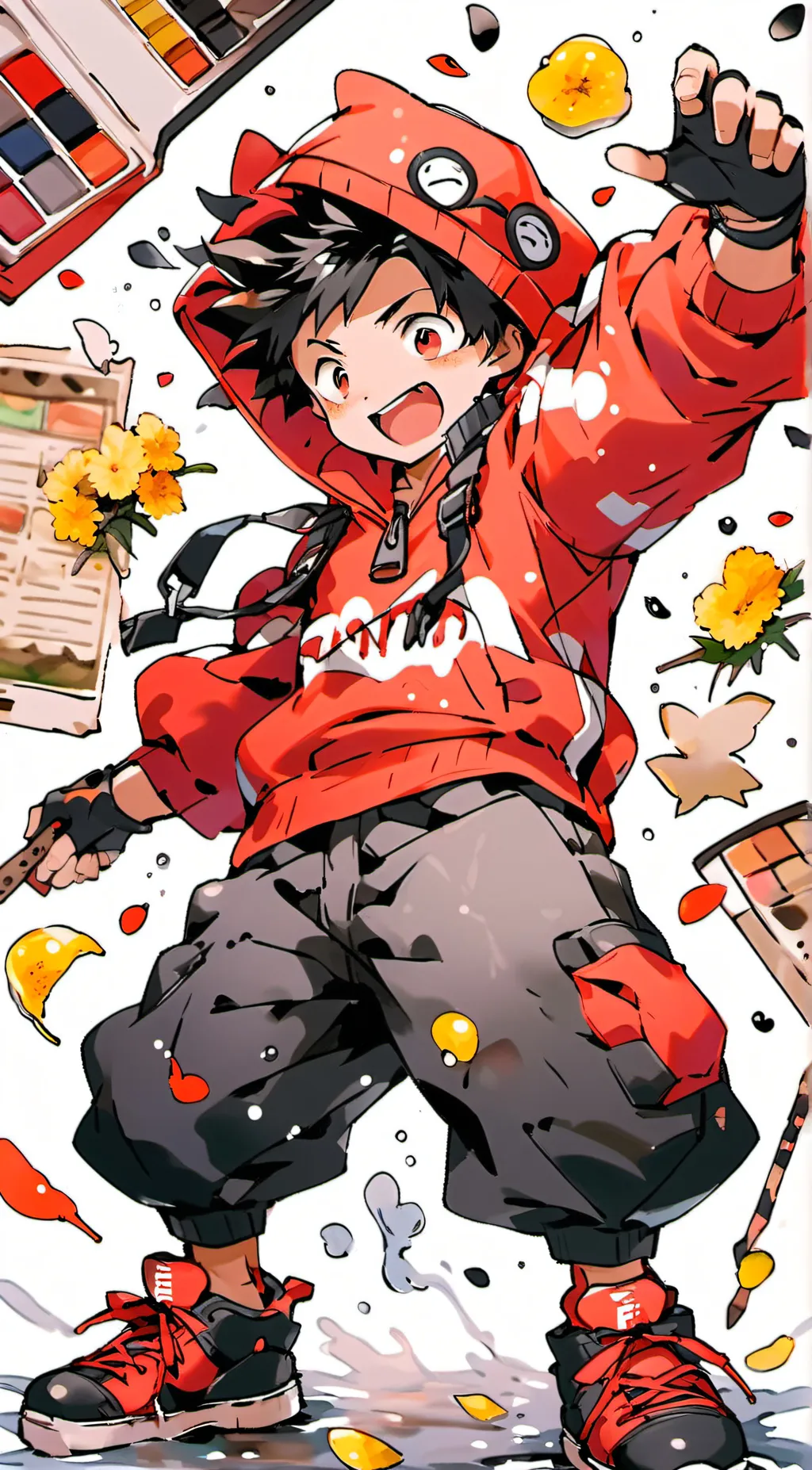 ai character: MHA class 1A background