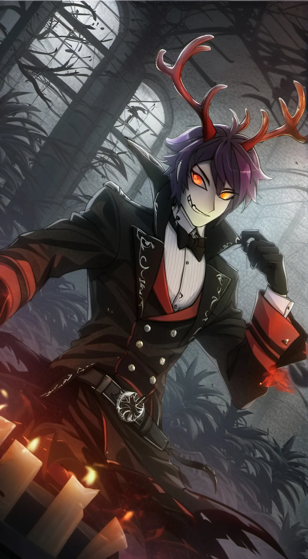 ai character: Alastor  background