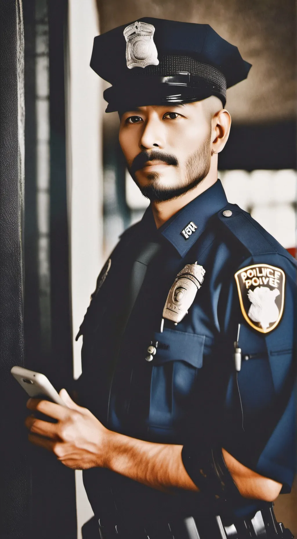 ai character: cop background