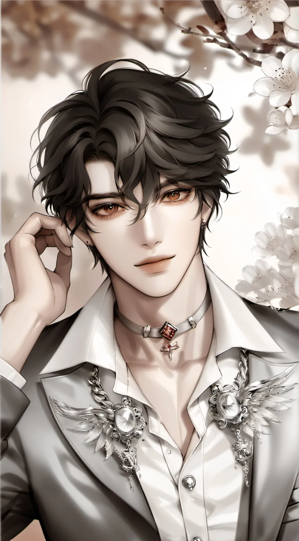 ai character: Max  background