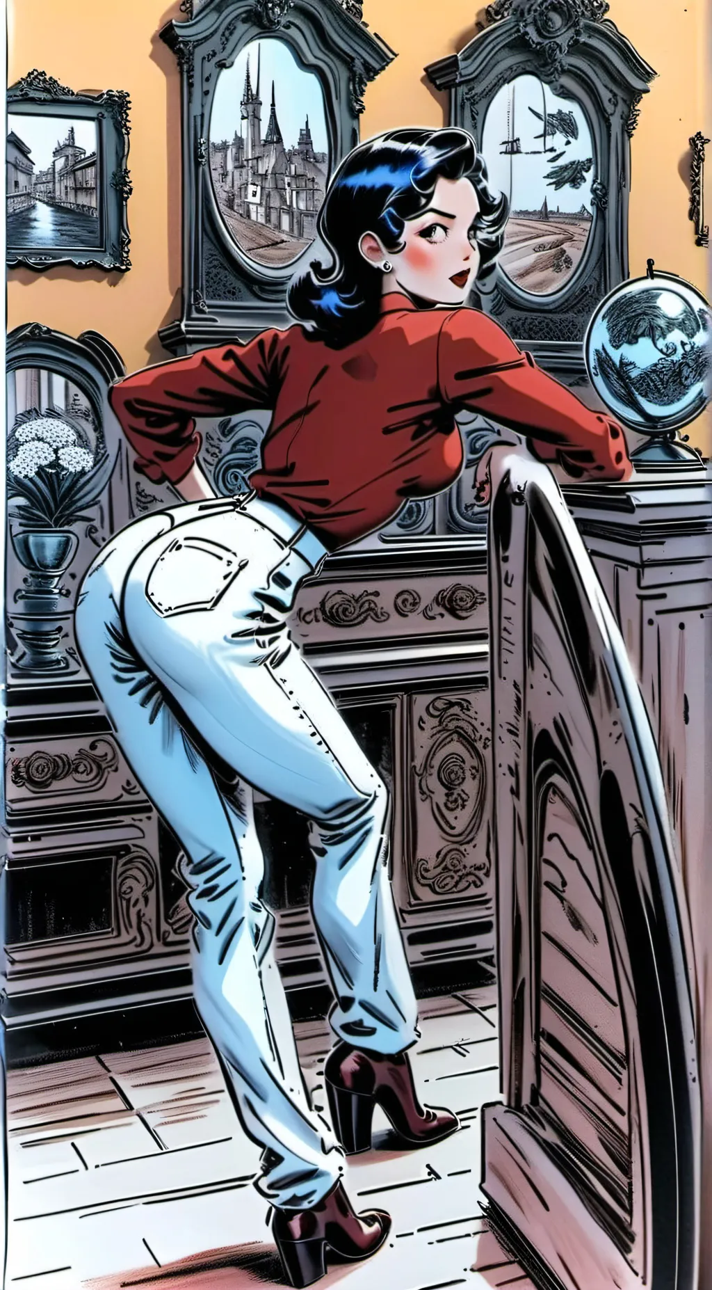 ai character: Lila background