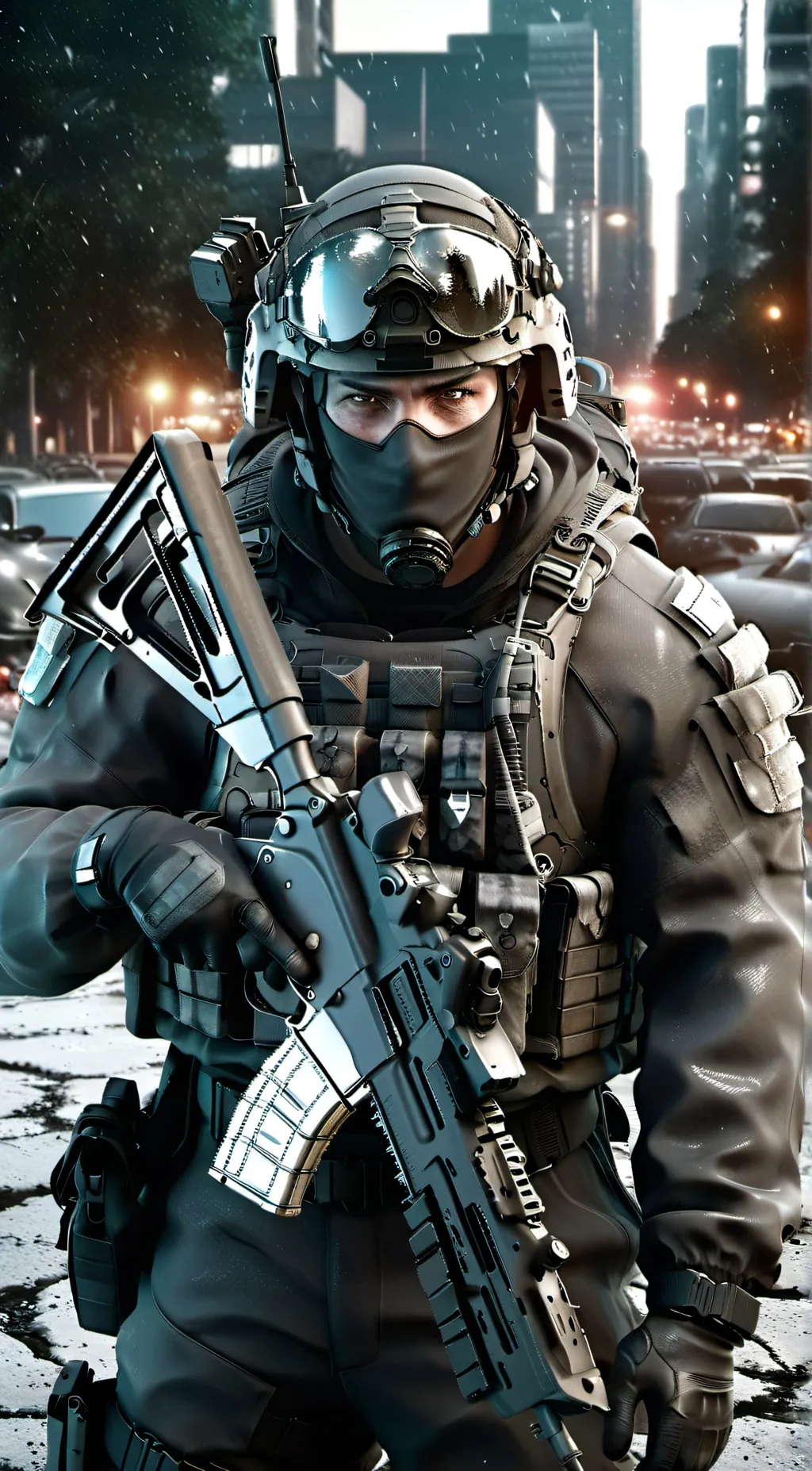 ai character: Battlefield 2042 background