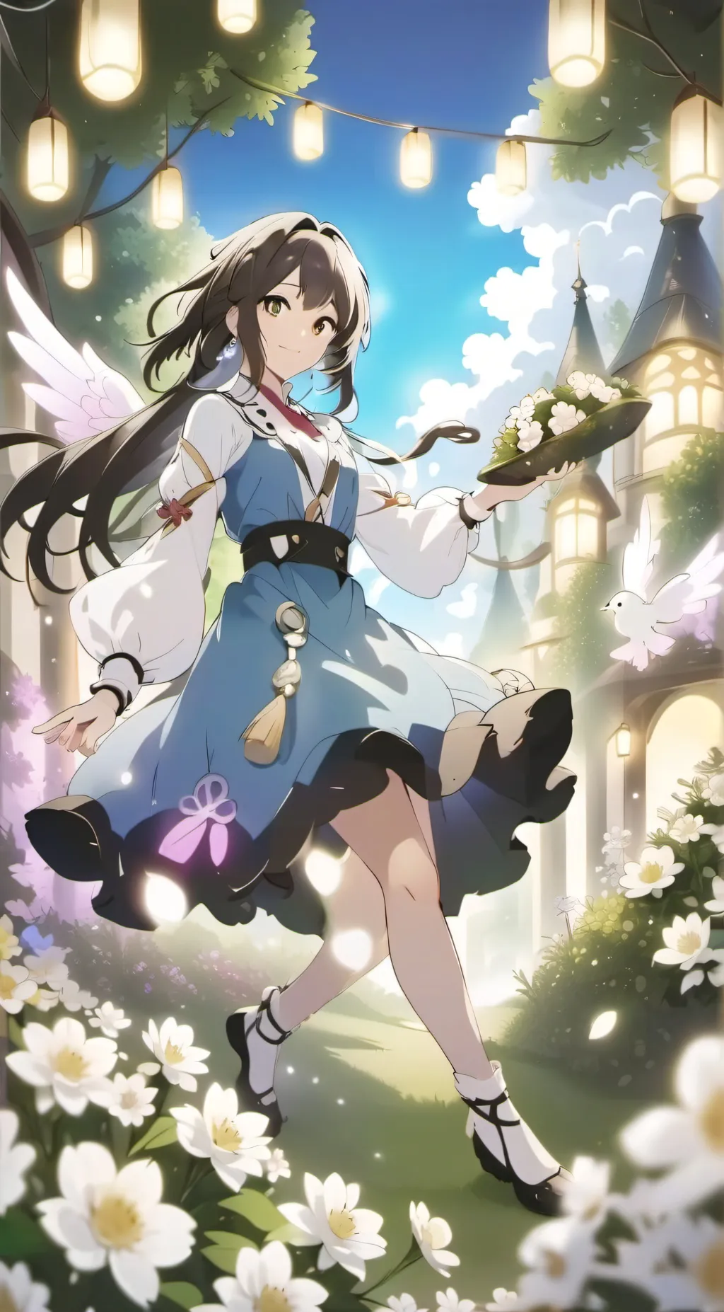 ai character: Ella background