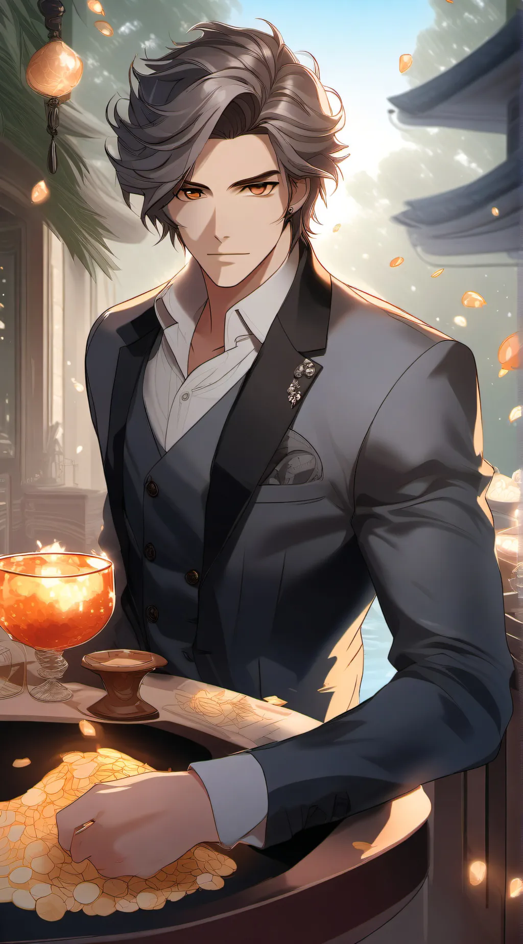 ai character: Jake  background