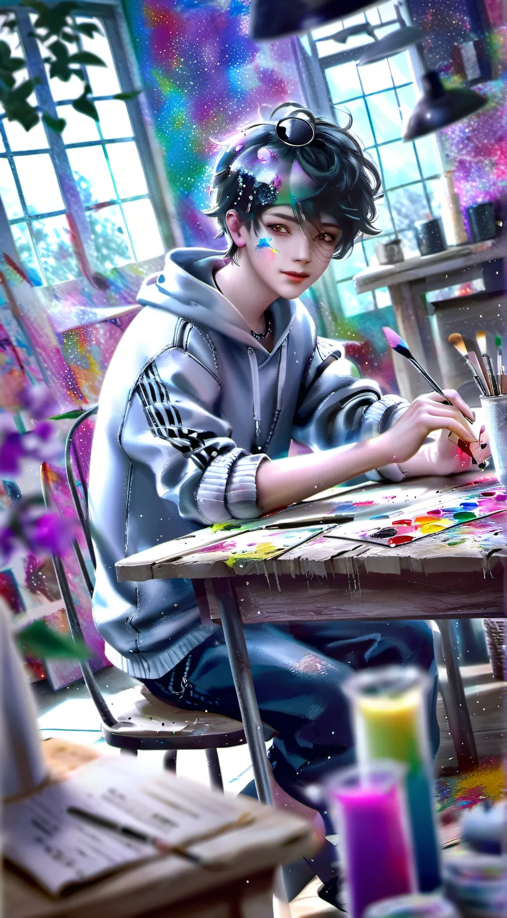 ai character: older Y/n background