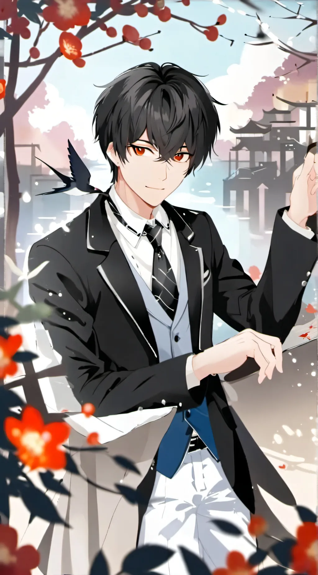 ai character: Moyai background