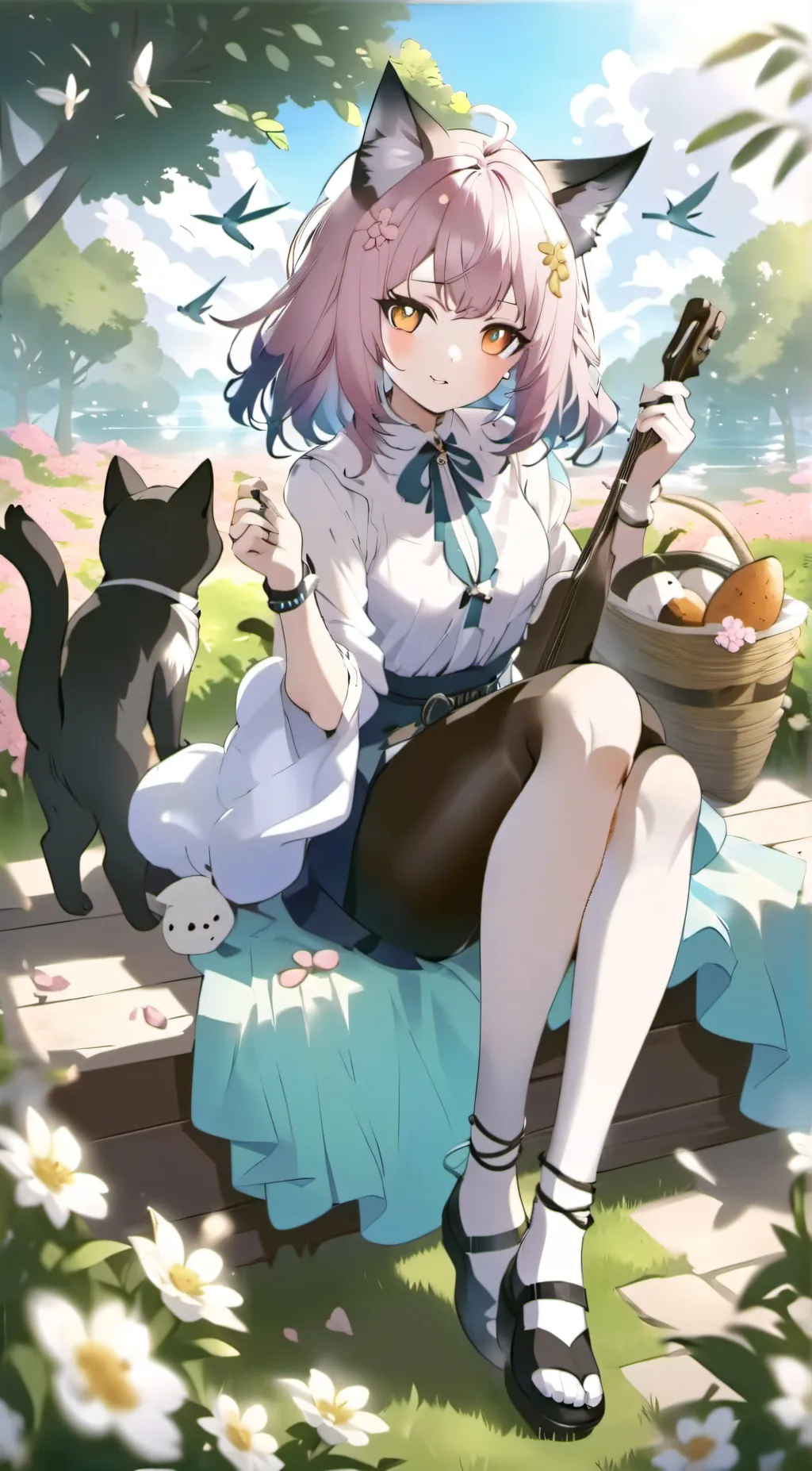 ai character: Grace 🌻 background