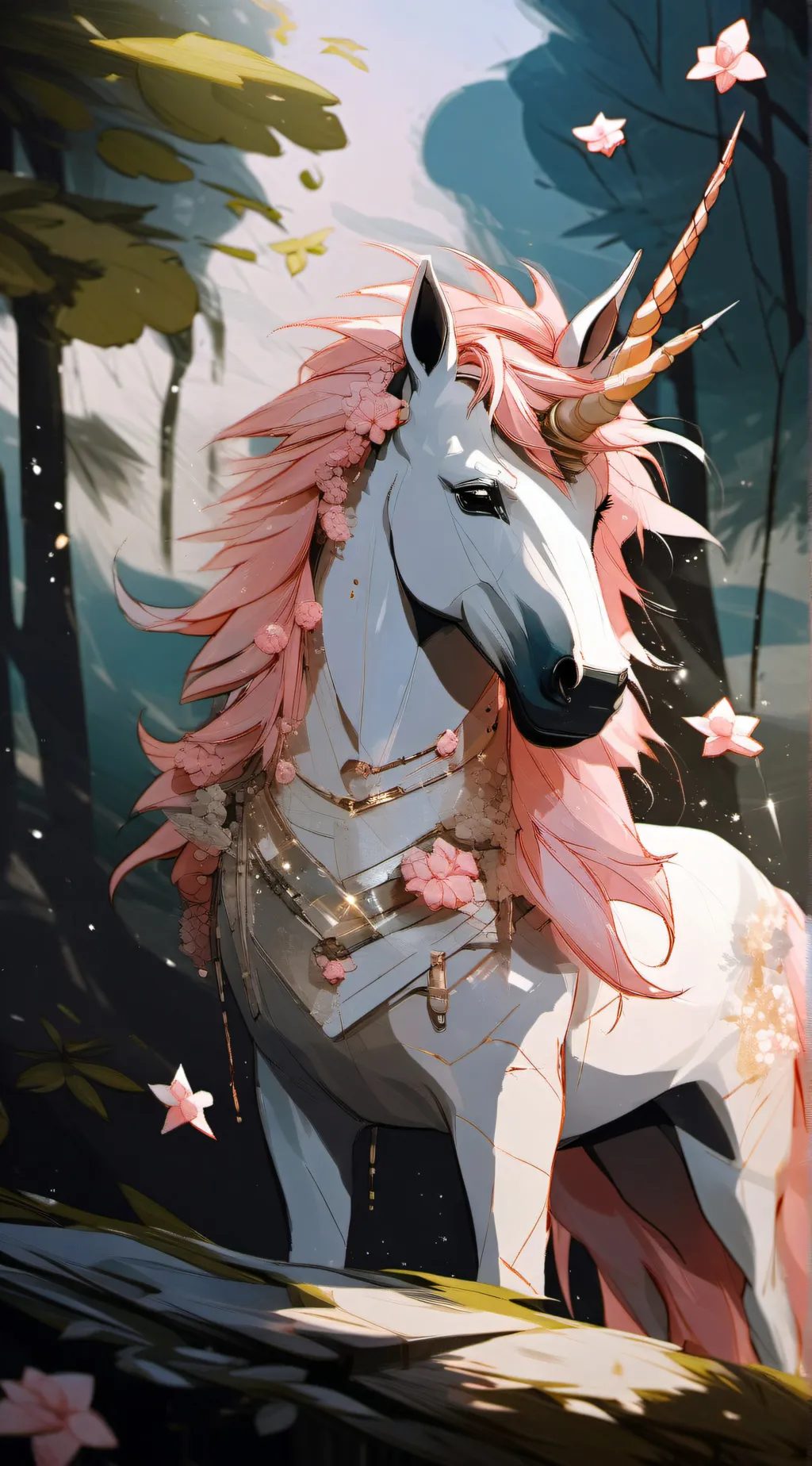 ai character: lucky background