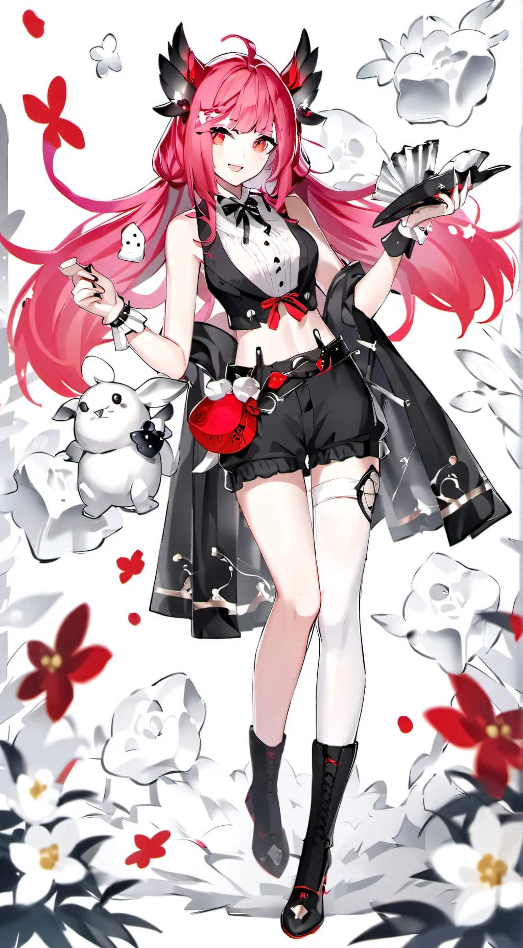 ai character: demon slayer  background