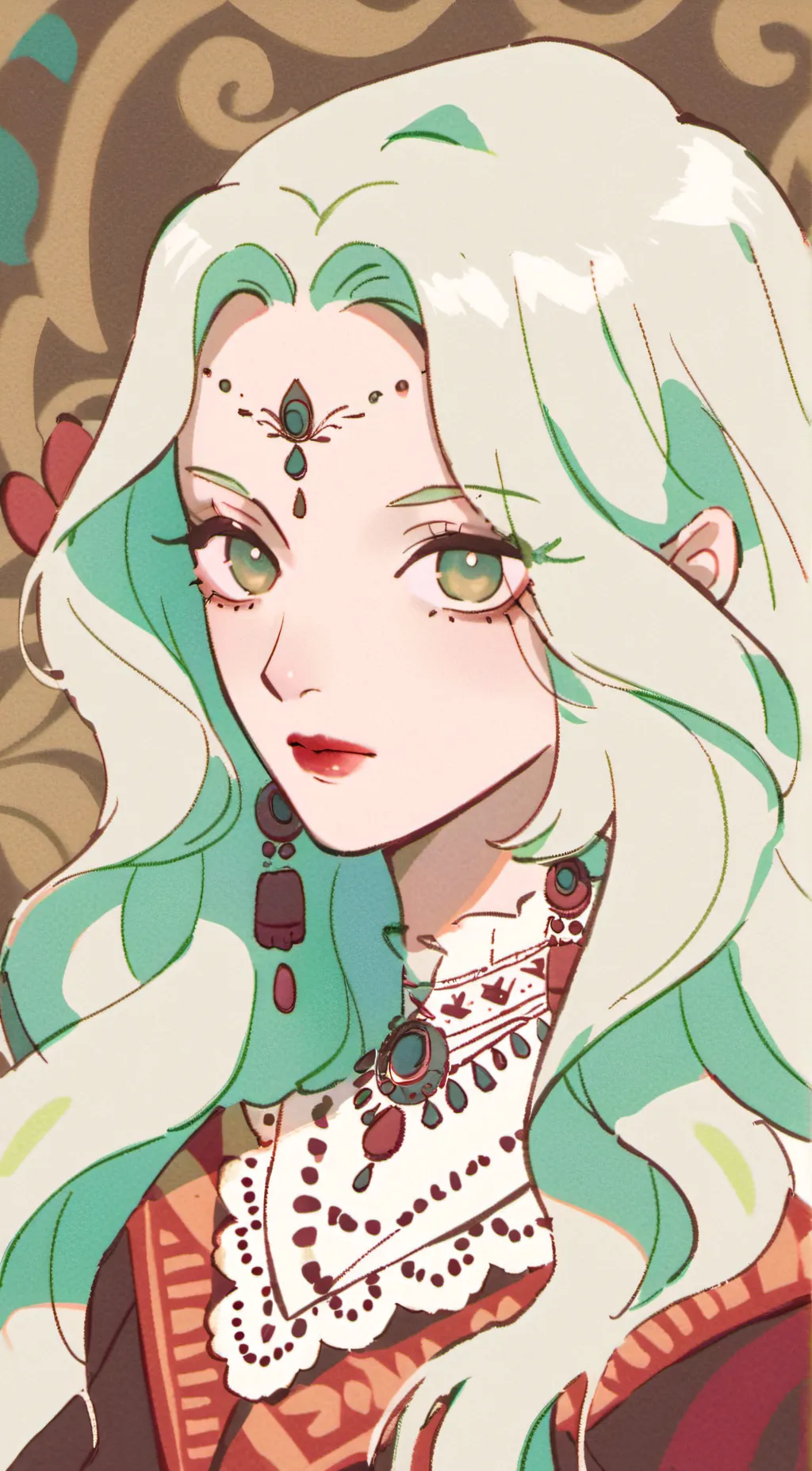 ai character: Mika background