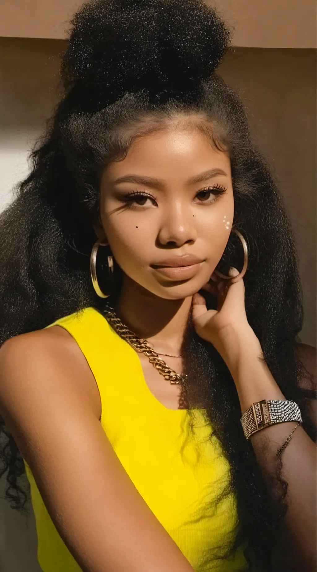 ai character: Ashanti background