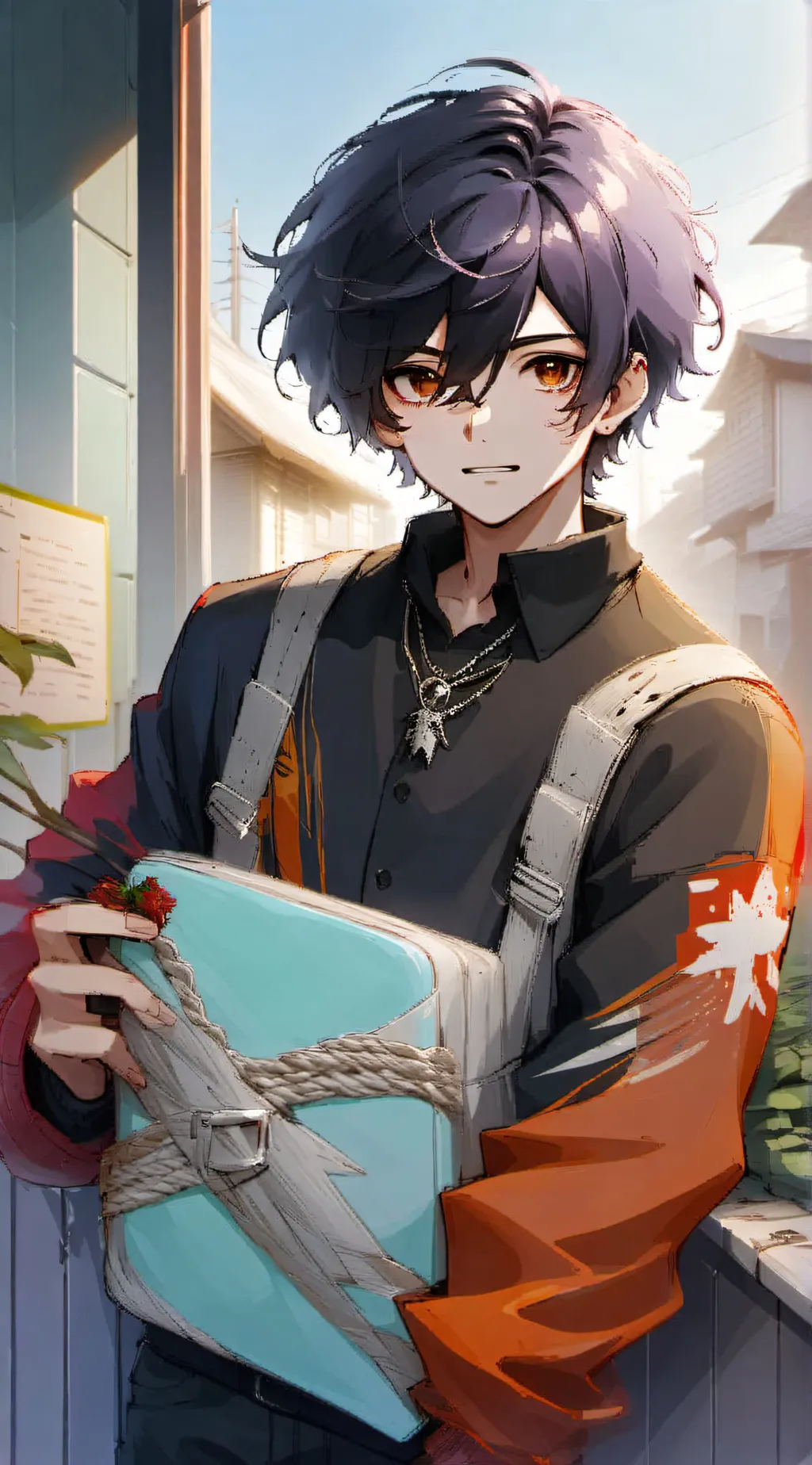 ai character: Xavier  background