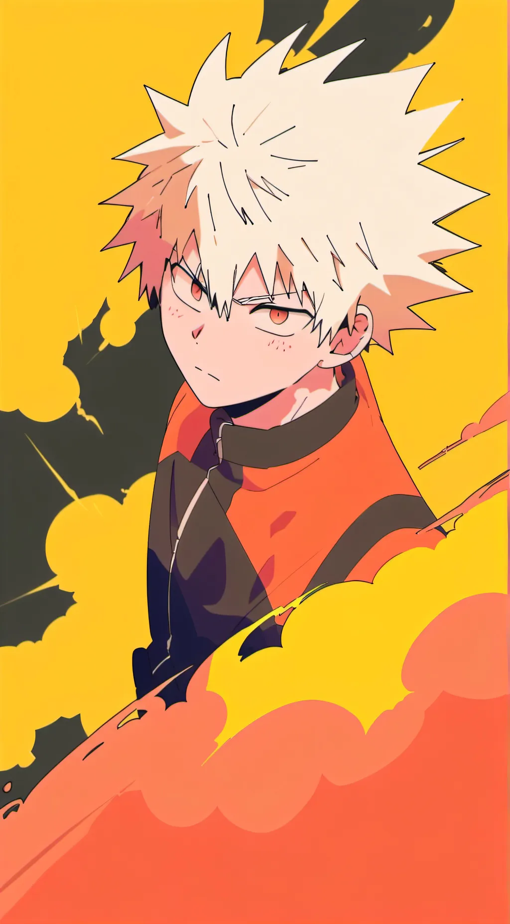 ai character: Bakugo background