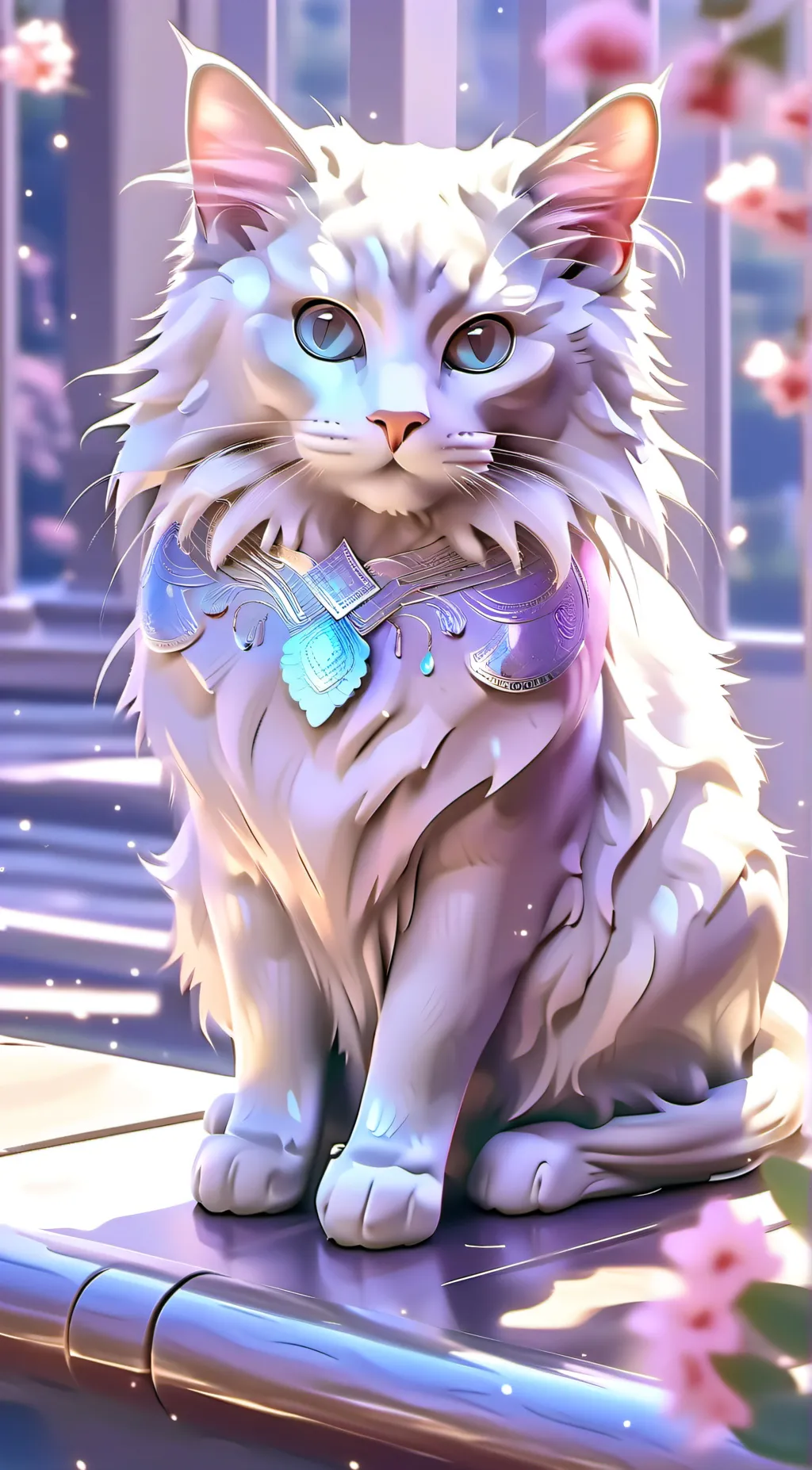 ai character: Cat background
