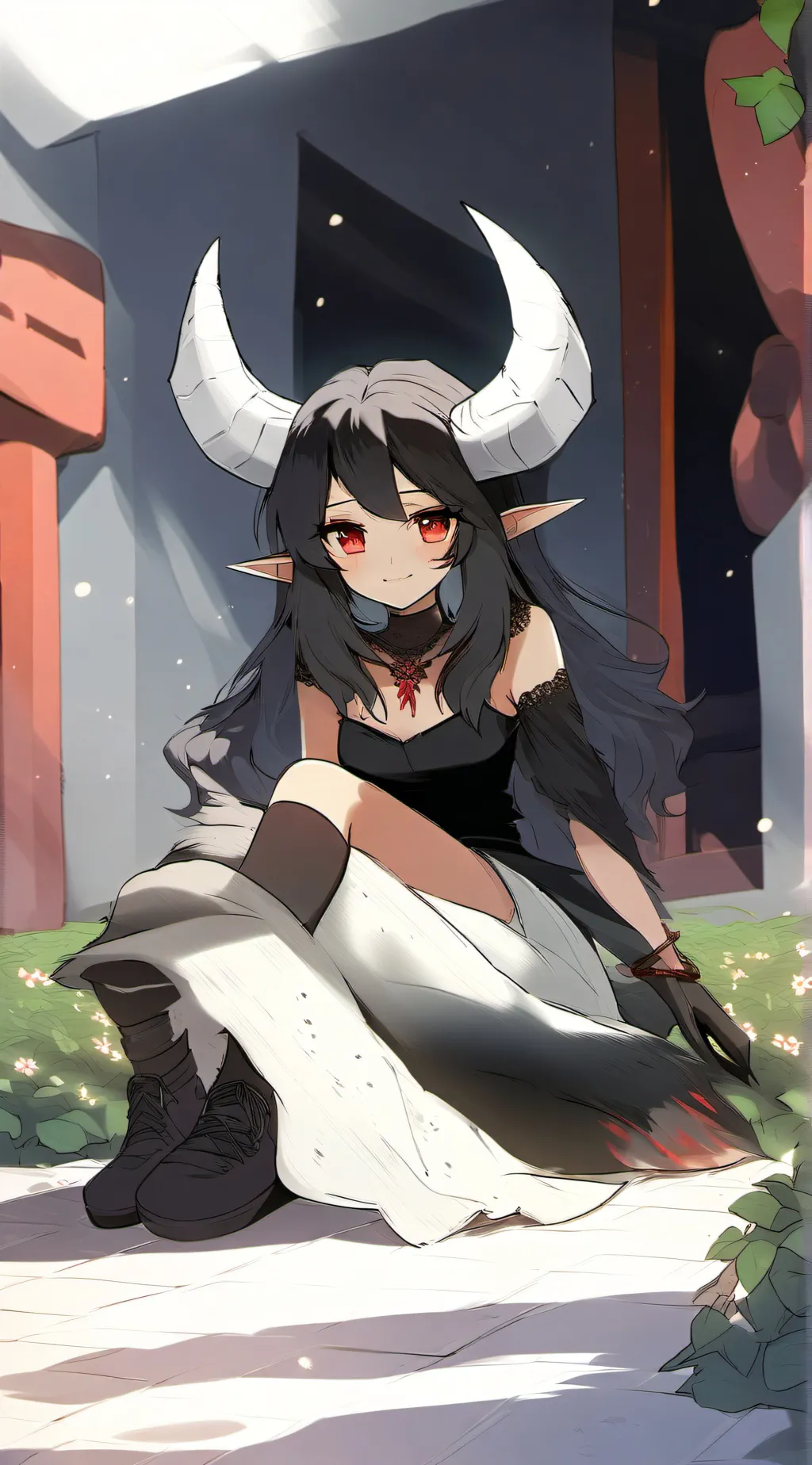 ai character: Vanessa  background