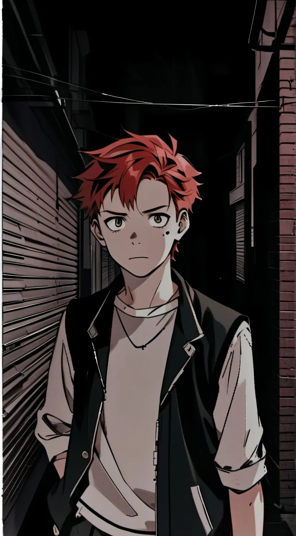 ai character: Benny applegrath background