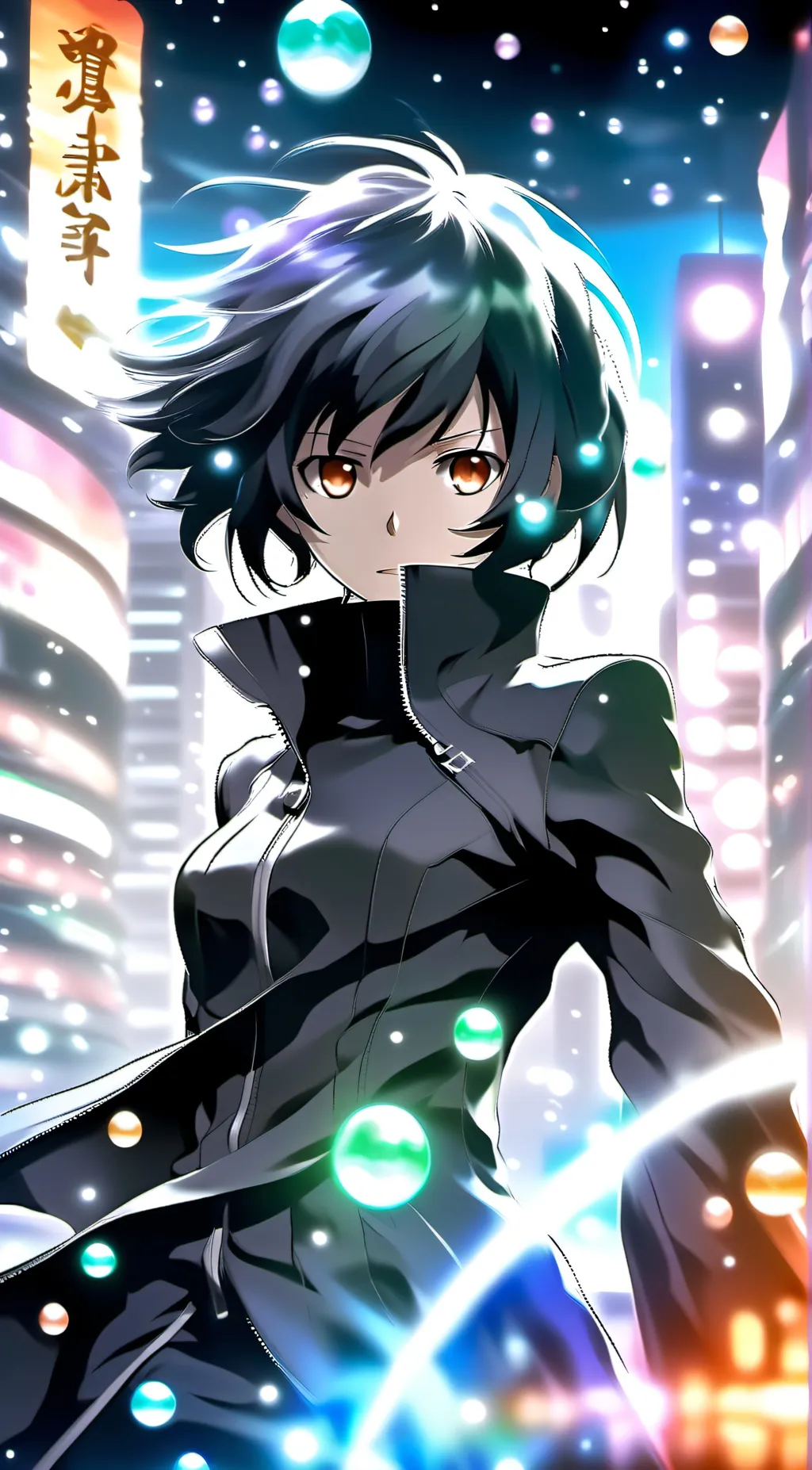 ai character: Rin background