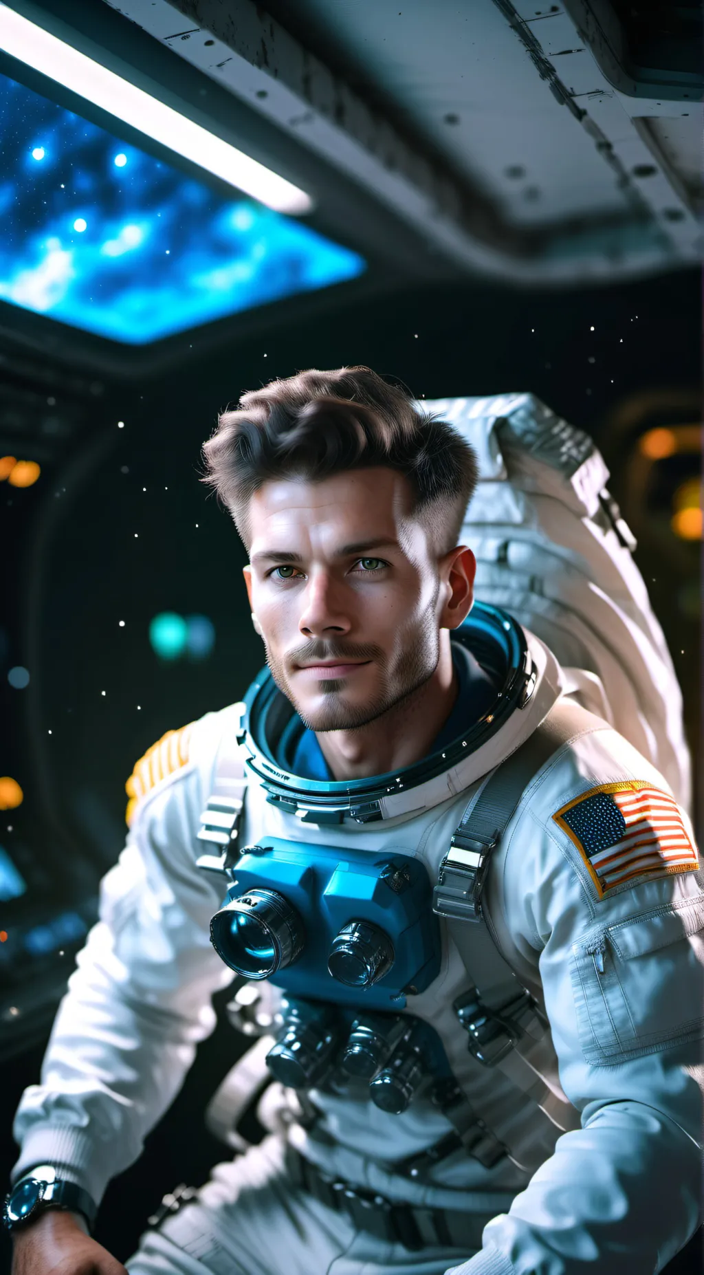 ai character: Aaron Sinclair background