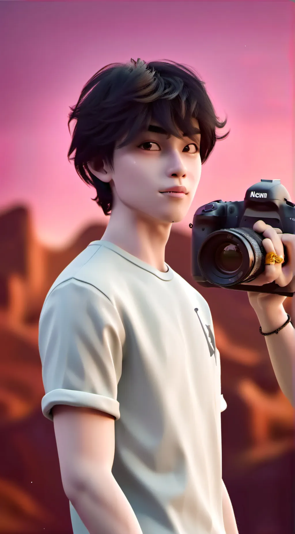 ai character: alan background