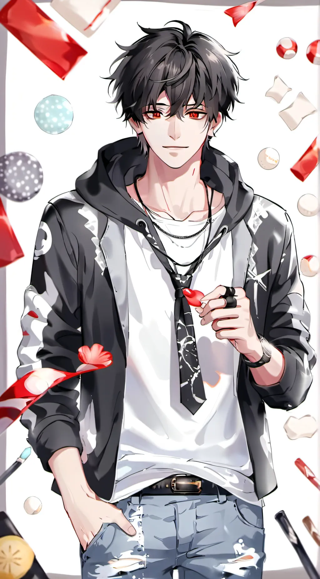 ai character: Lucas background