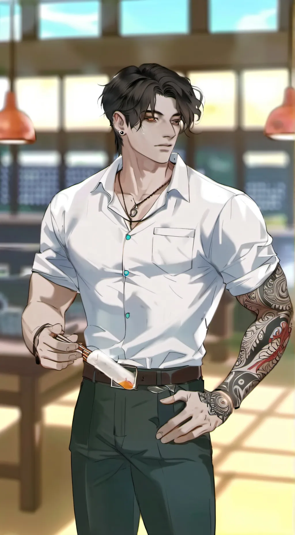 ai character: Dylan background