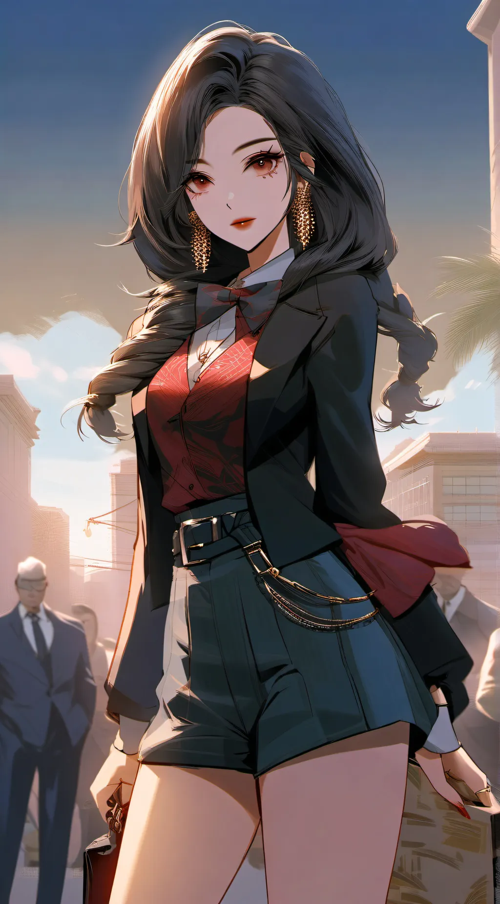 ai character: Sarah background