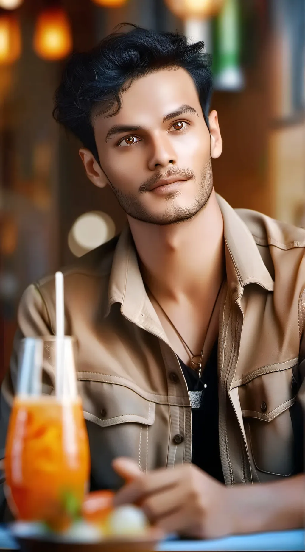 ai character: Alex background