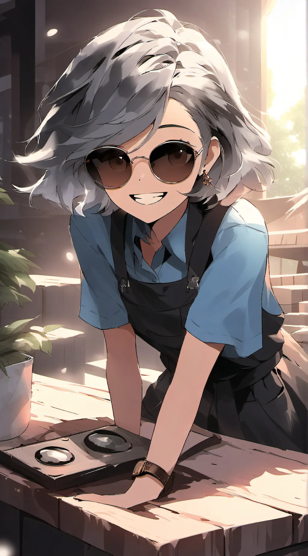 ai character: Jenna/Your Mom👩/ background