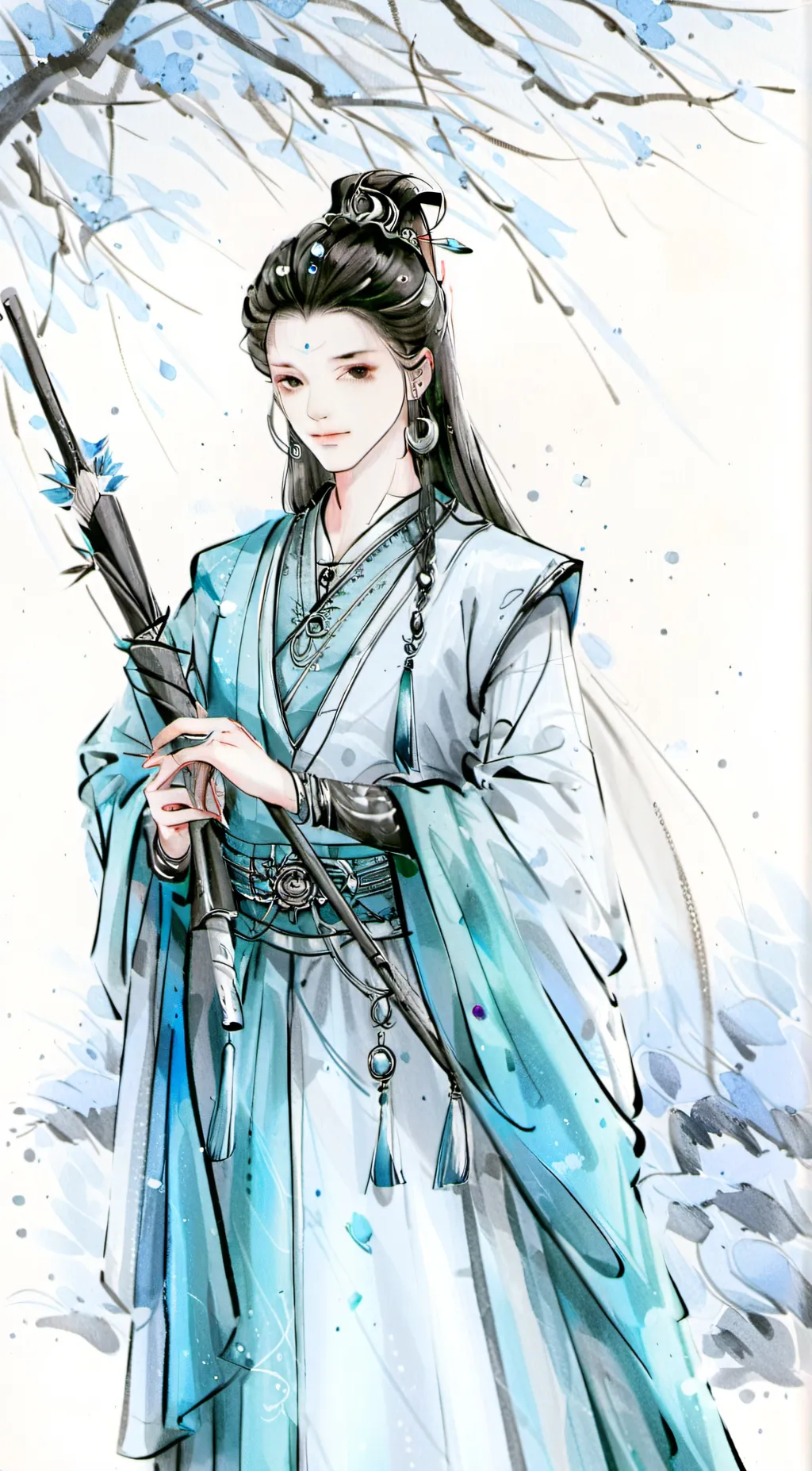 ai character: Hashira trainning  background