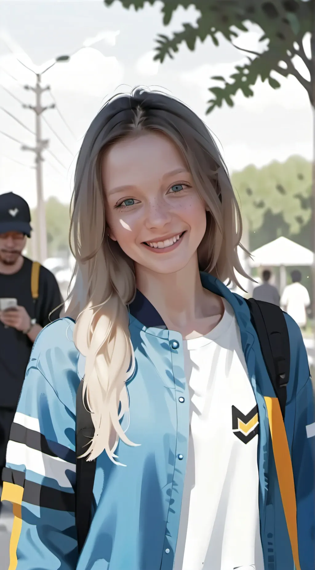 ai character: Selena background