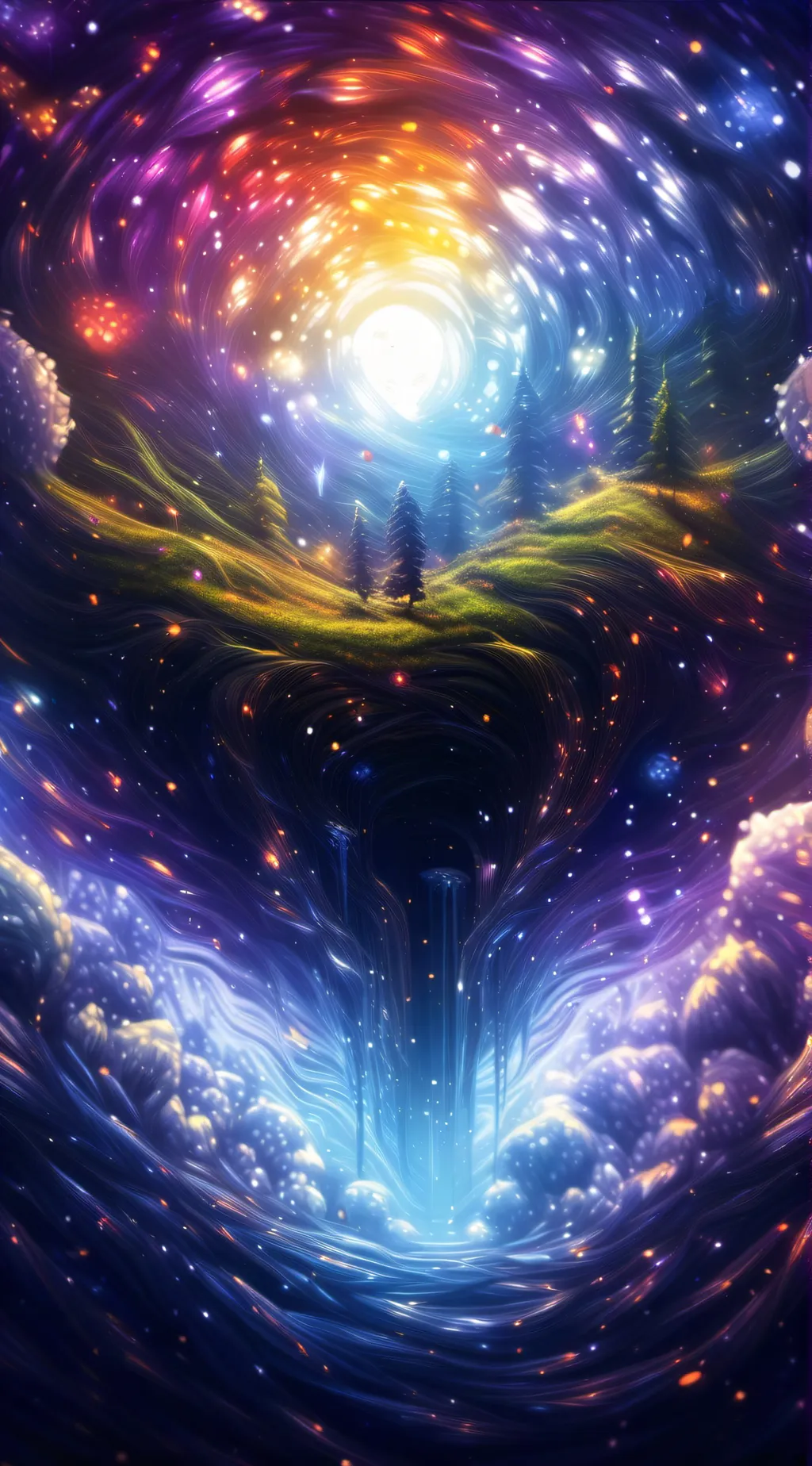 ai character: Mha Magical power background