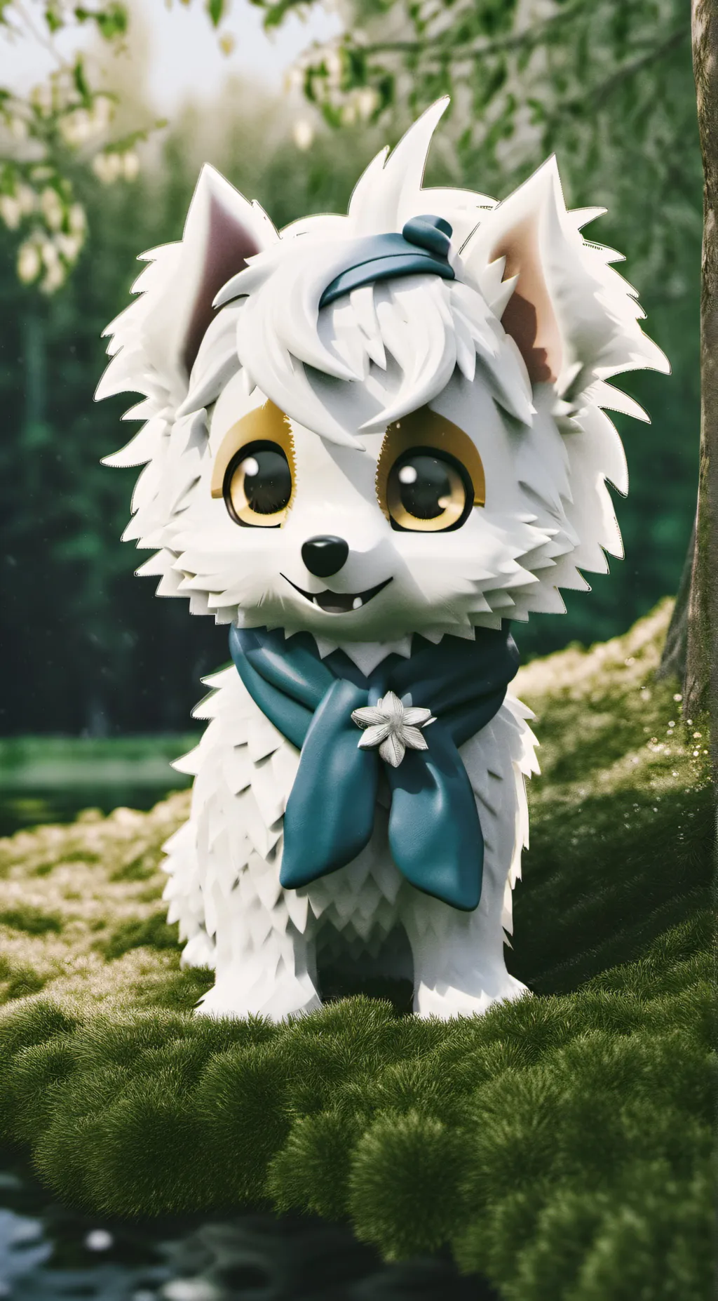 ai character: Snowball background