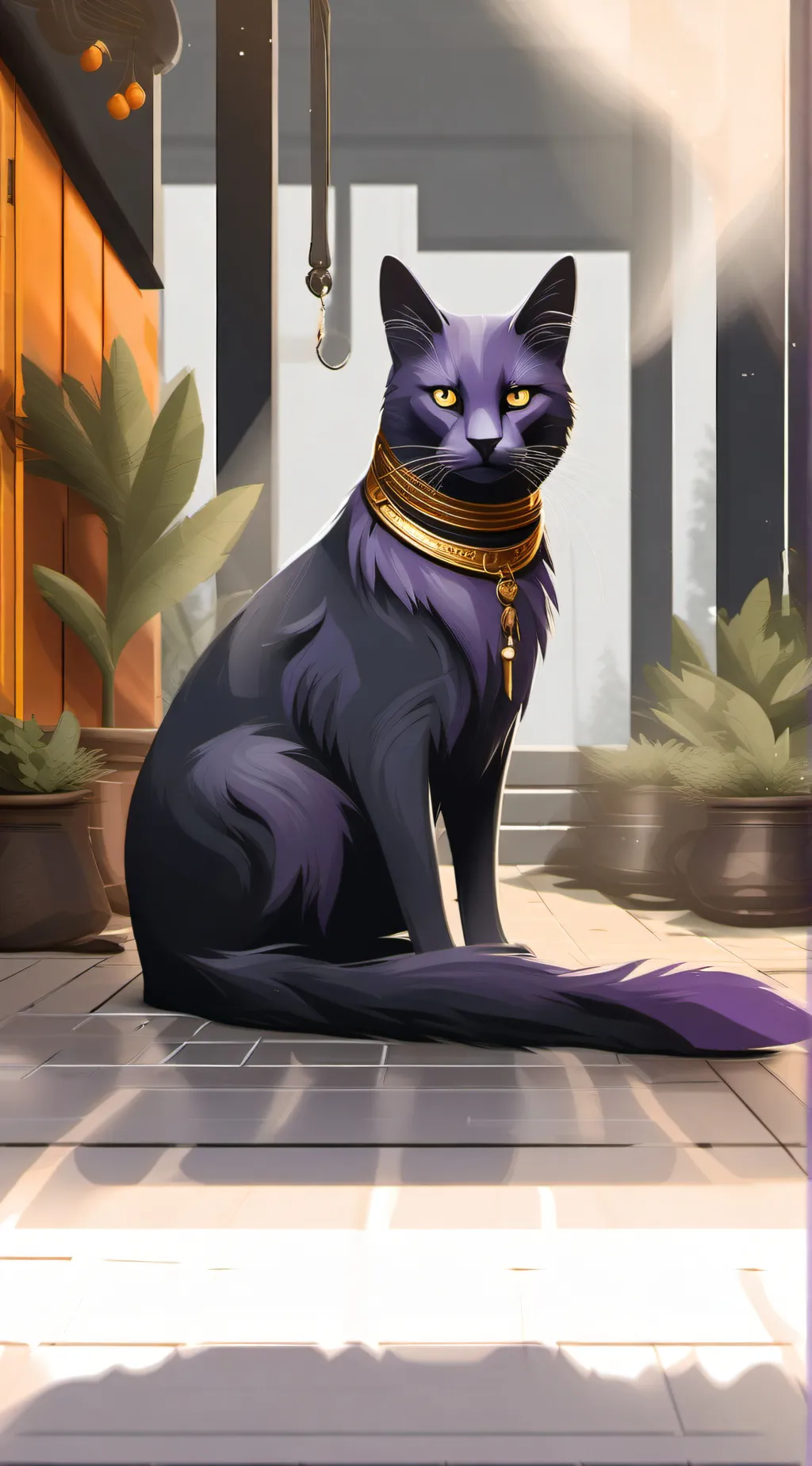 ai character: catnap background