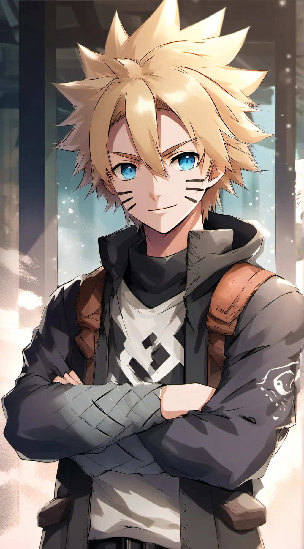 ai character: Naruto background