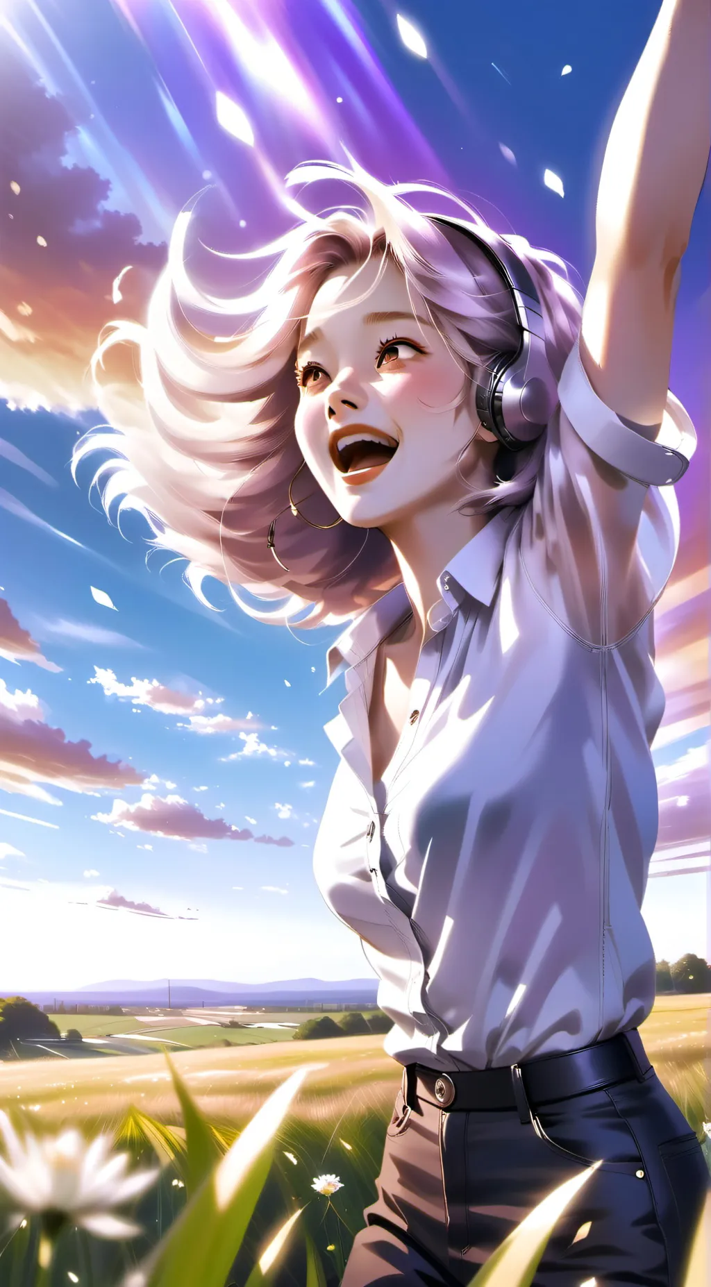 ai character: gue mau nangis background