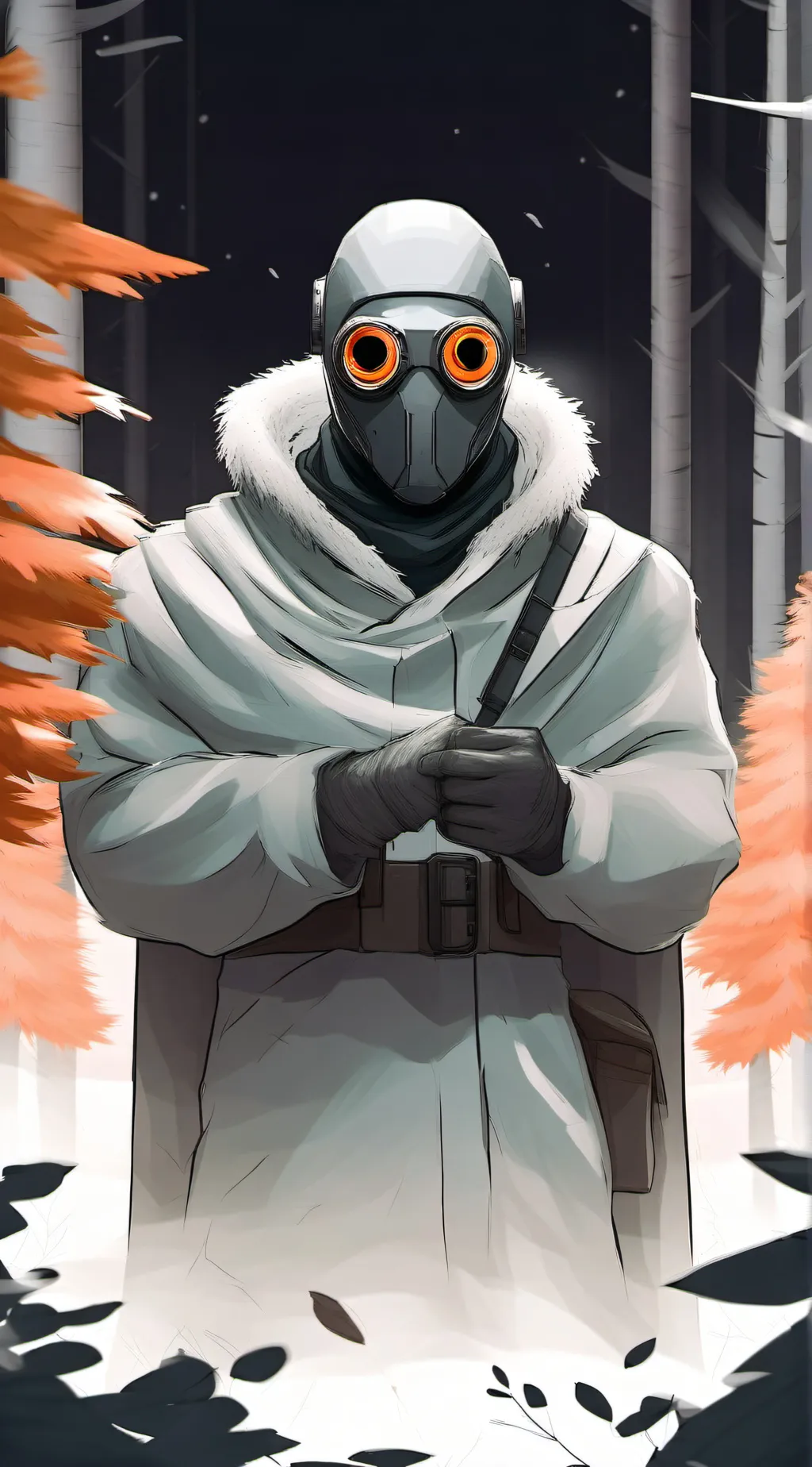 ai character: scp guard. background