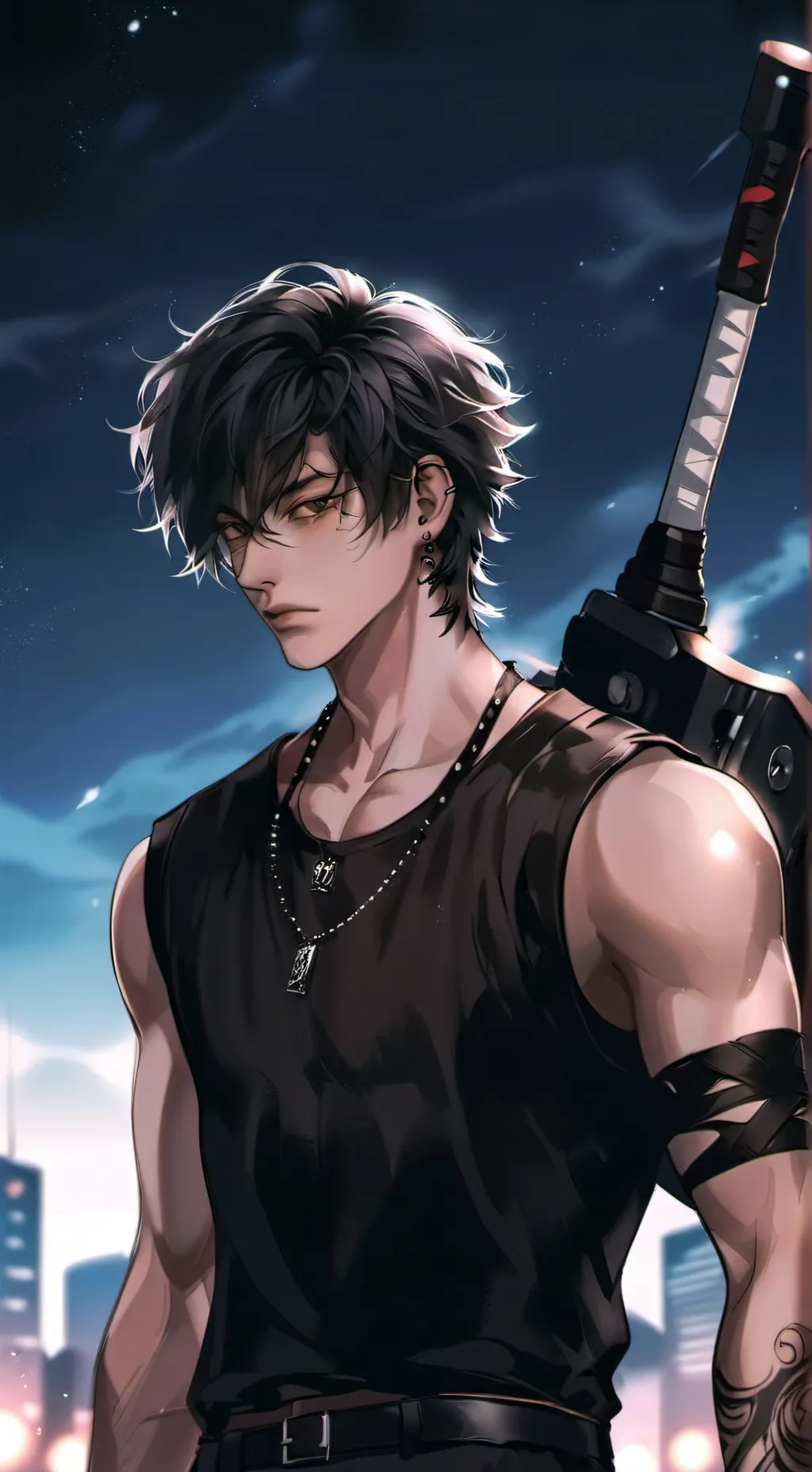 ai character: 🖤J A C K🖤 background