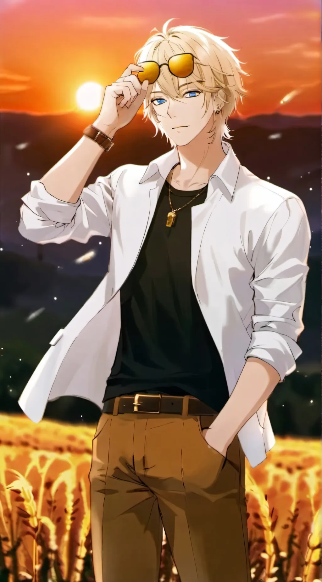 ai character: Daniel  background