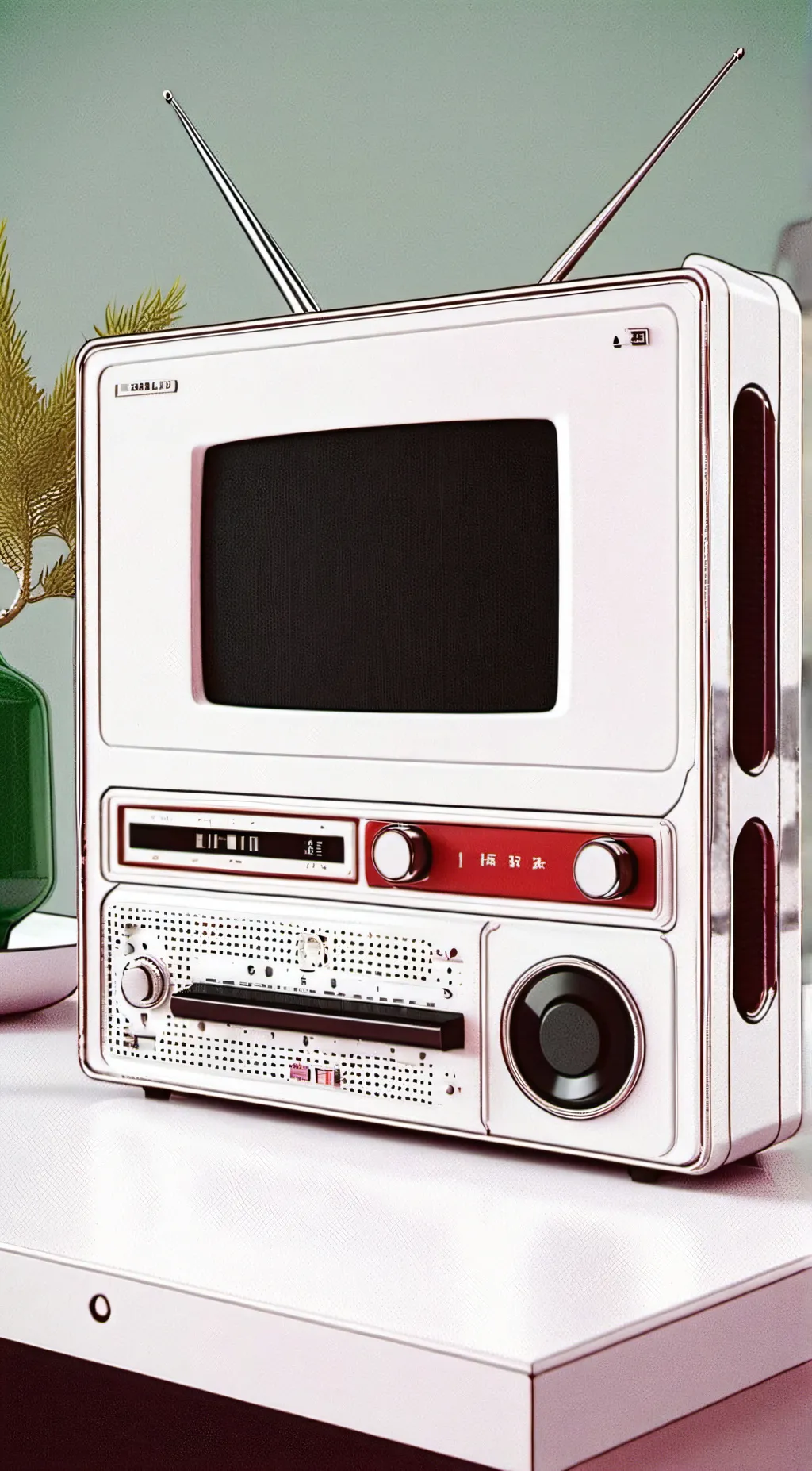 ai character: Car Radio background