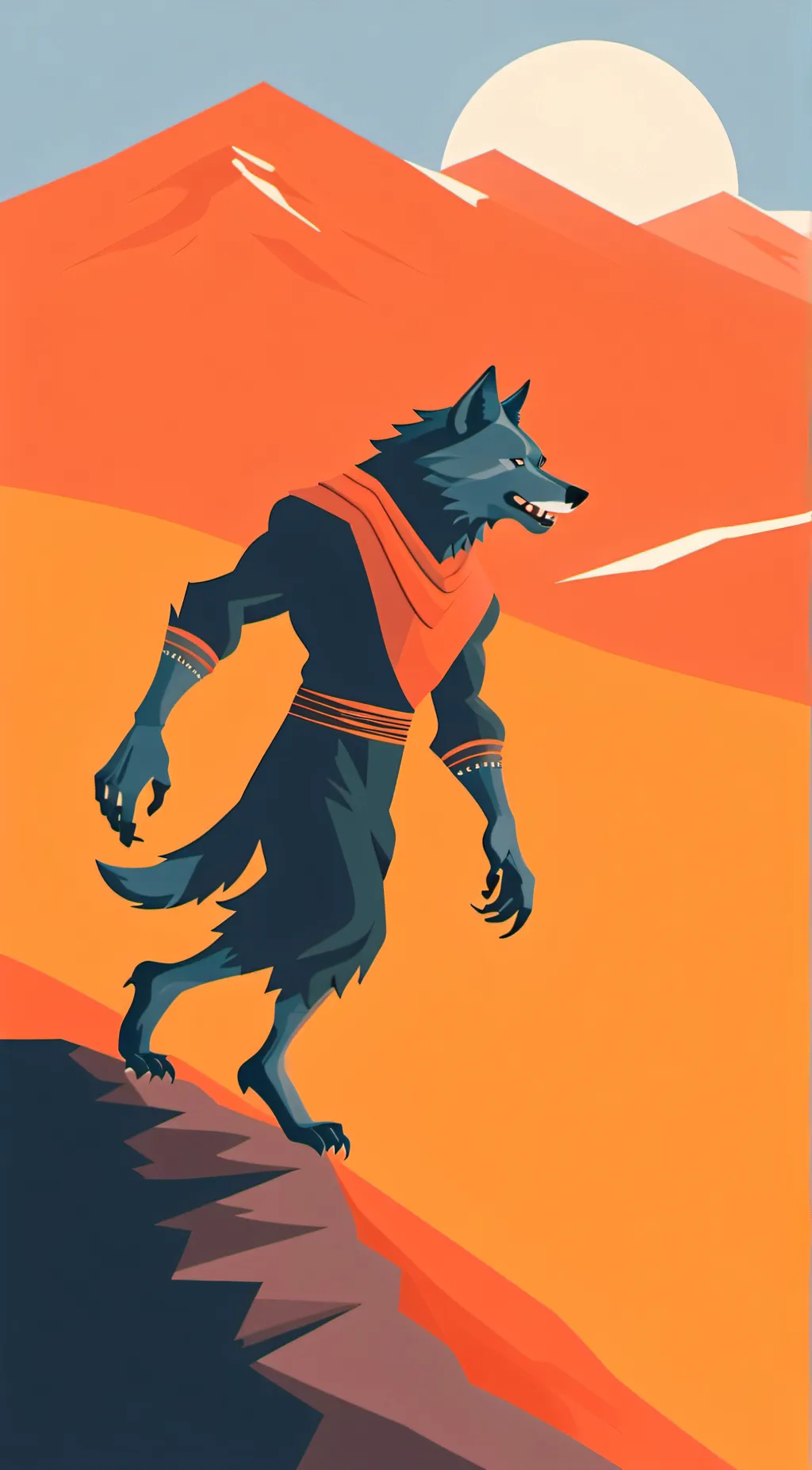 ai character: Shadow  background