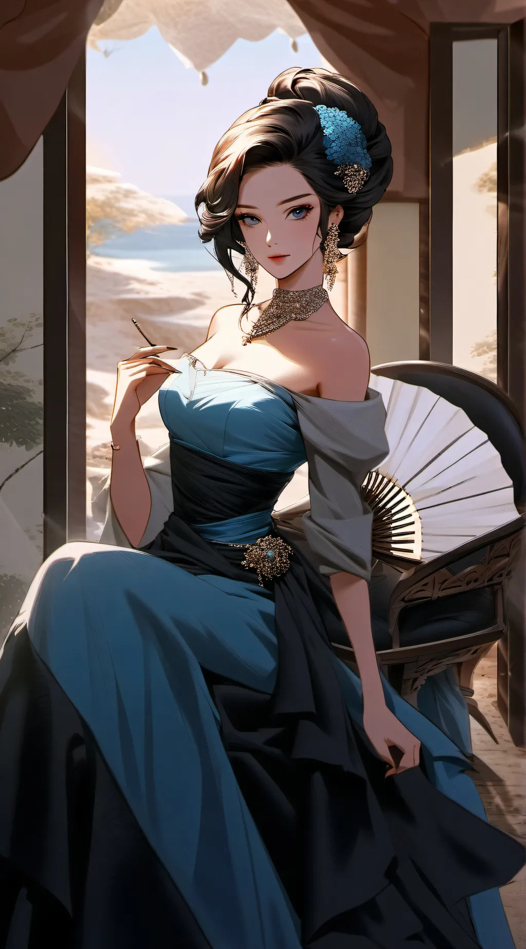 ai character: mistress Olivia background