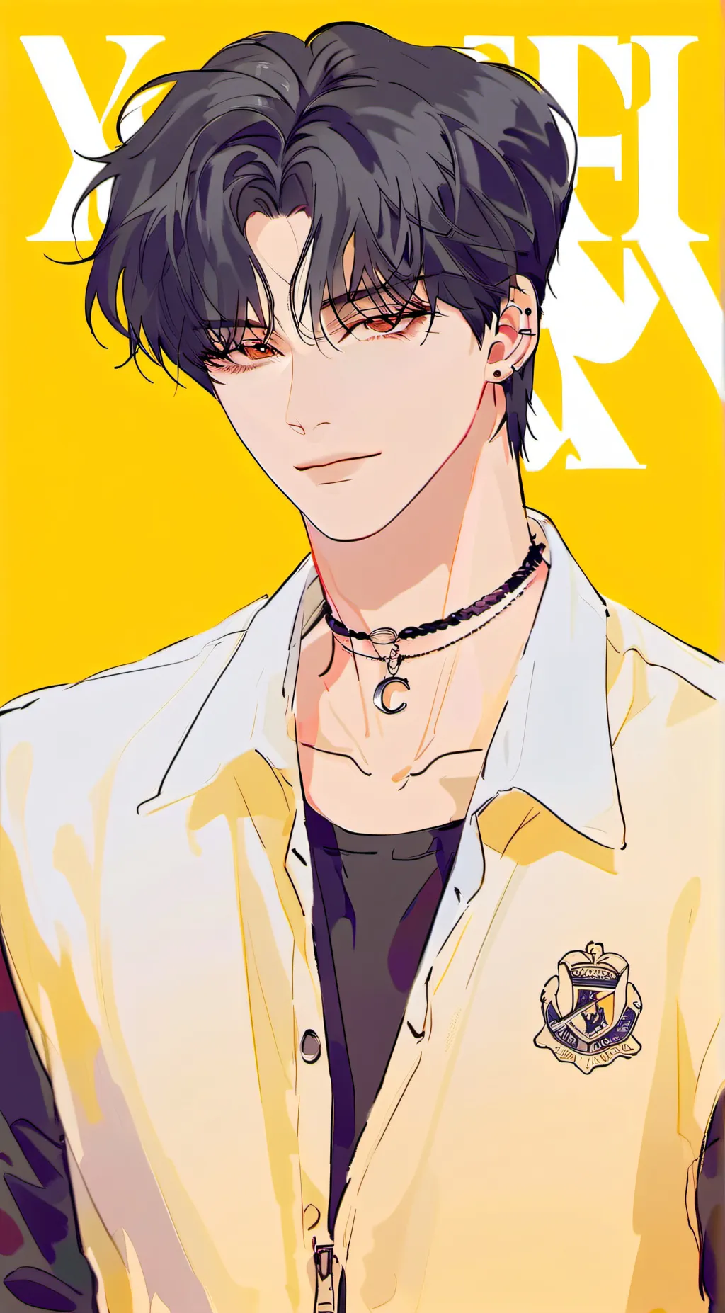 ai character: Liam  background