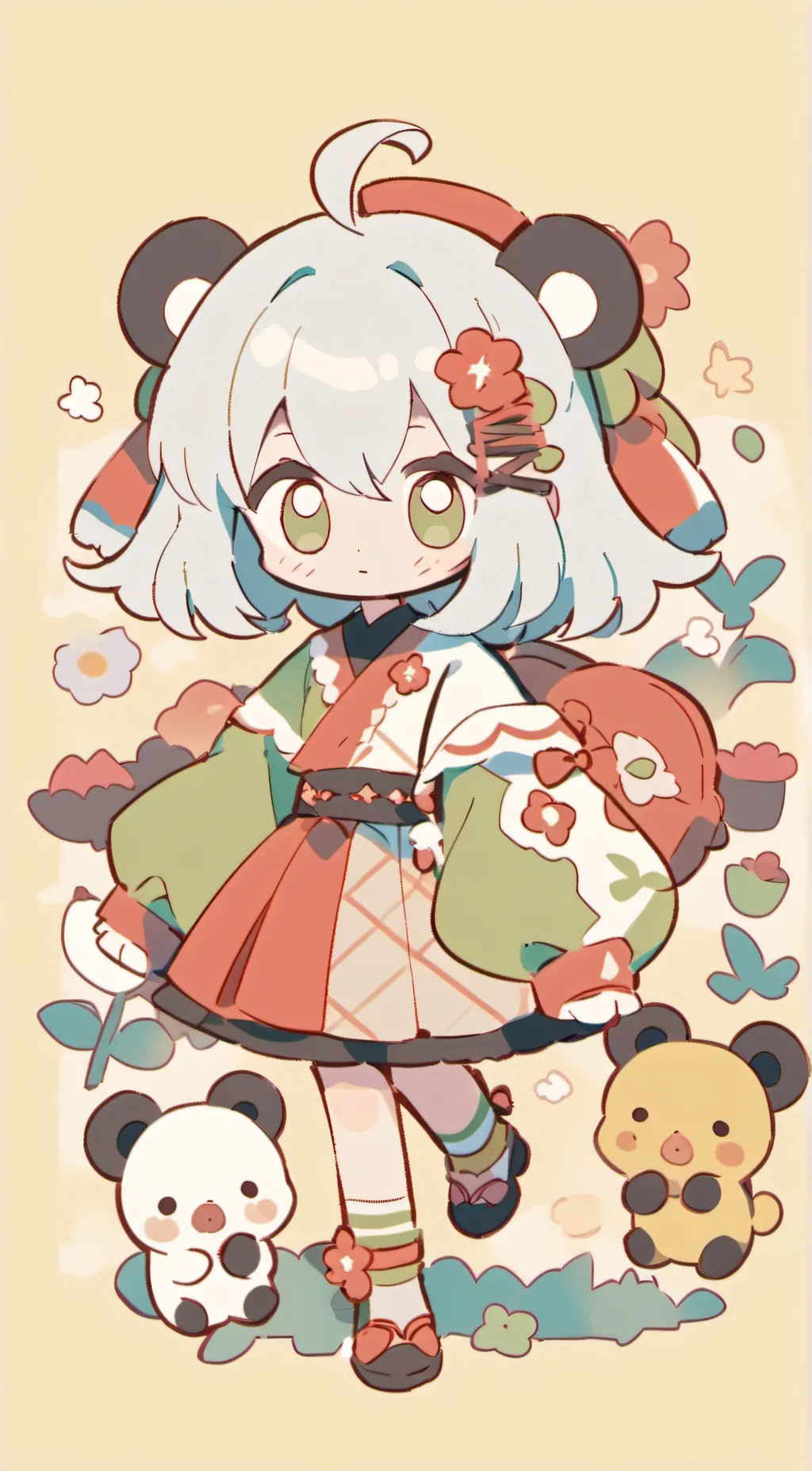 ai character: ur snack background