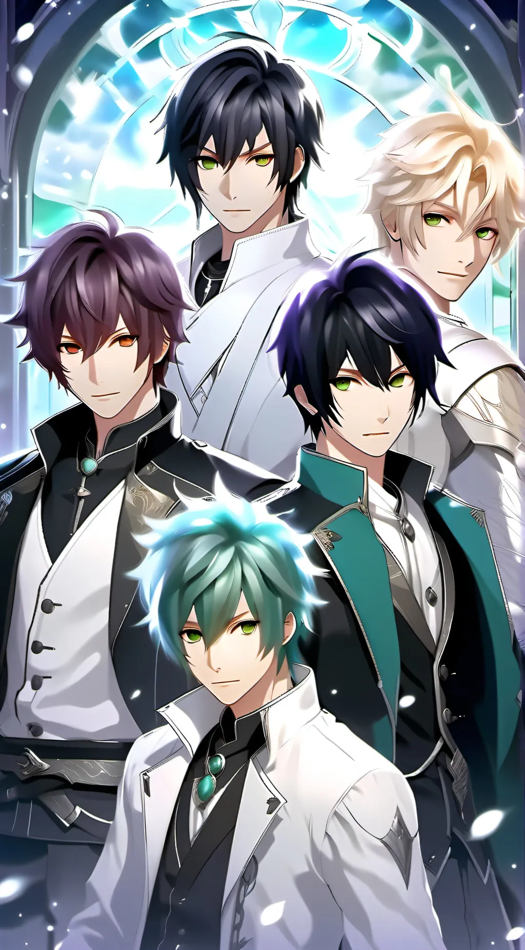 ai character: Boys  background