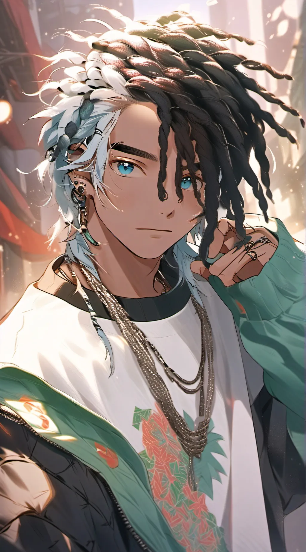 ai character: Kaylan  background