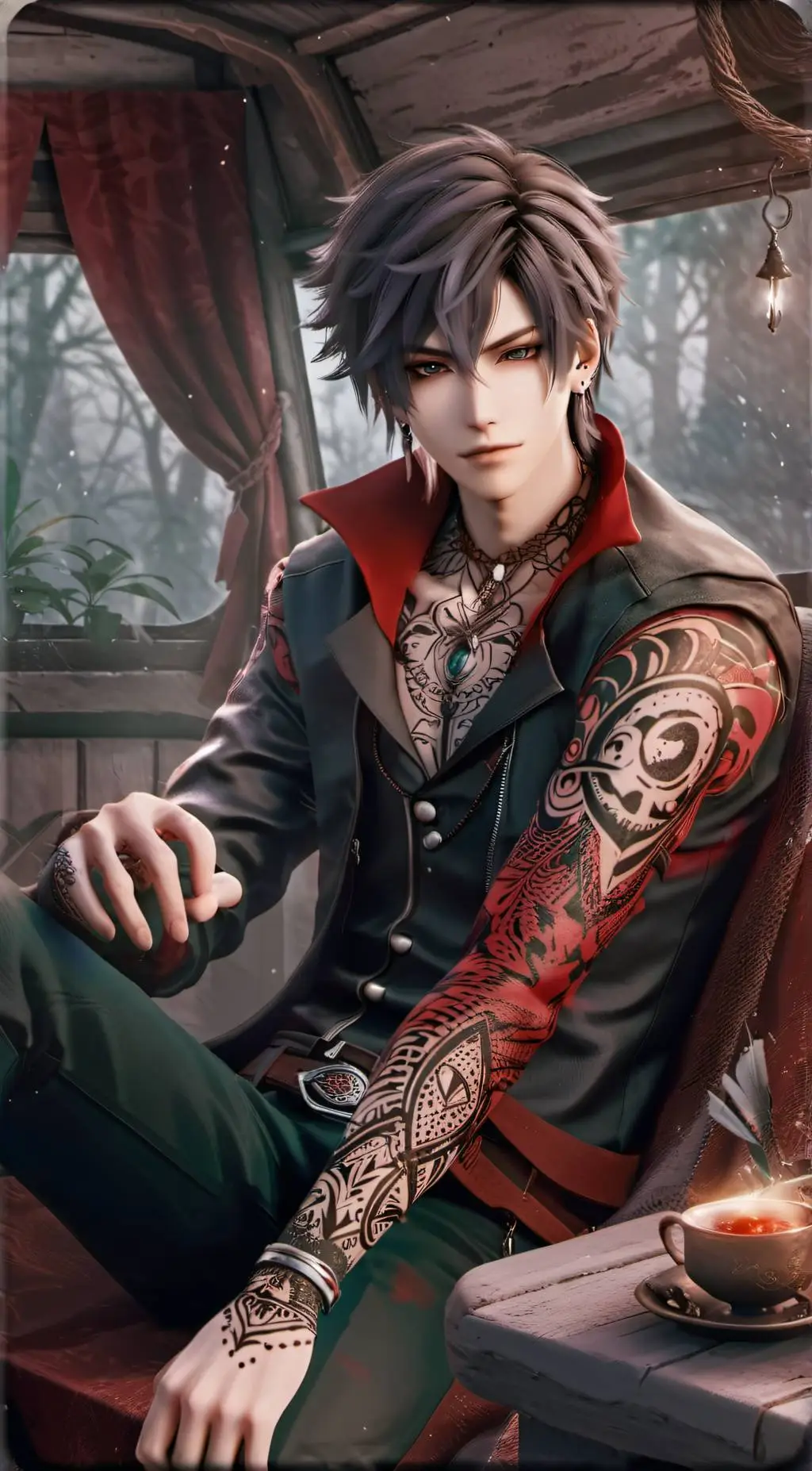 ai character: Ellerand Dantés background